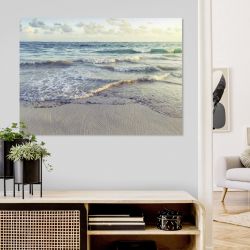 Tableau XXL plage et mer turquoise