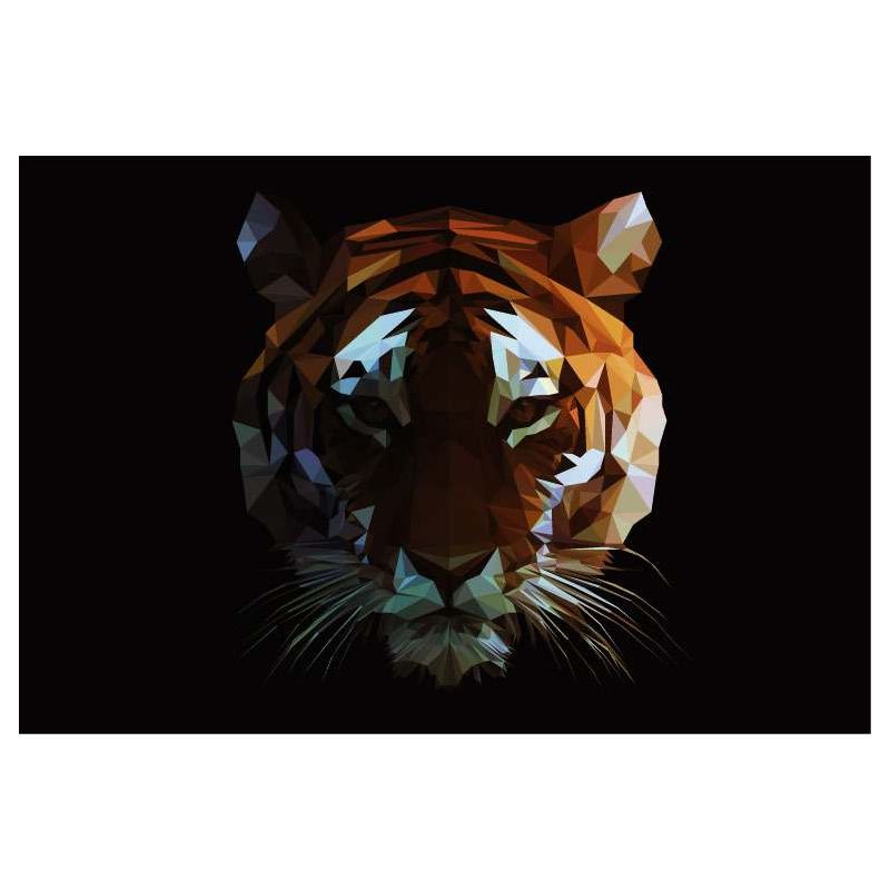 GEOMETRIC SHADOWS poster - Animal poster