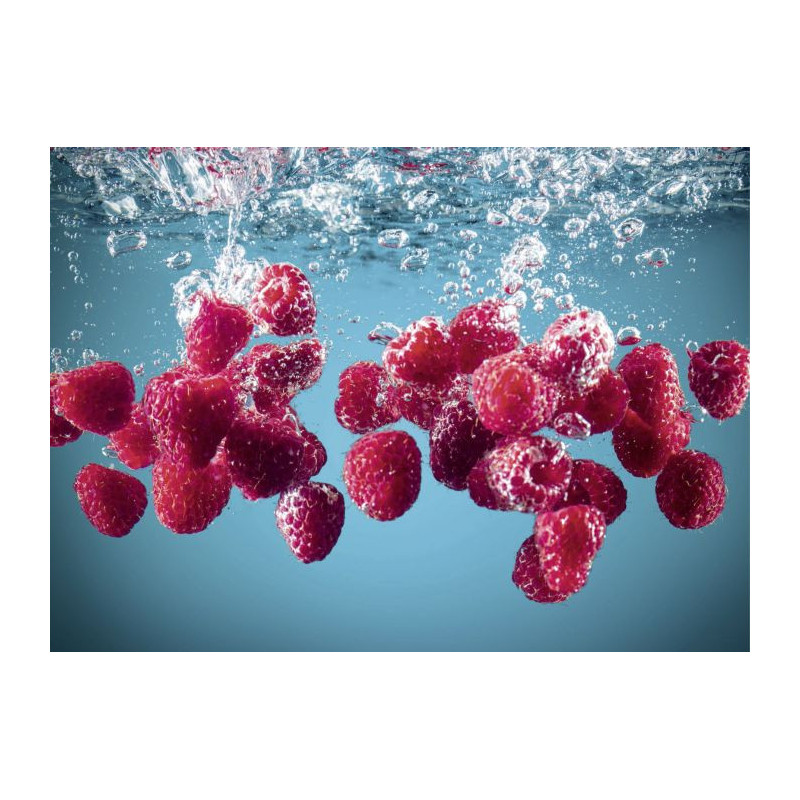 RASPBERRY BUBBLES poster - Kitchen poster