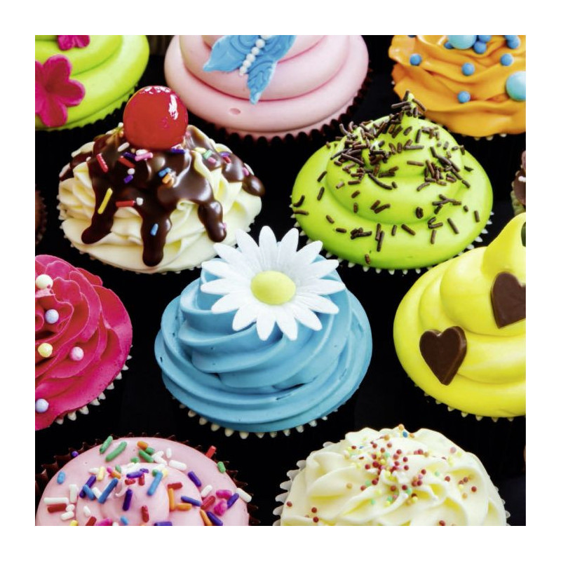 CUP CAKE COLOR poster - Coloured poster