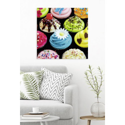 Poster CUP CAKE COLOR