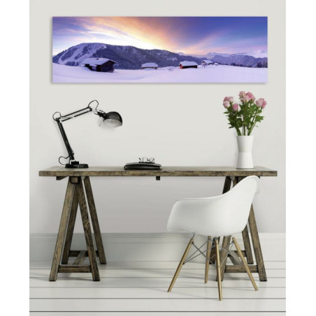 Mountain photo poster