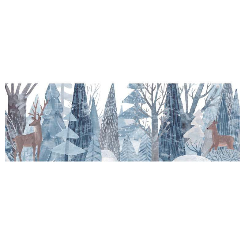 SNOWY ILLUSTRATION poster - Scandinavian poster