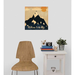 THE ILLUSTRATED ALPS poster