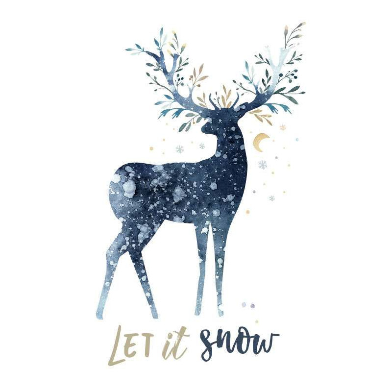 LET IT SNOW poster - Animal poster