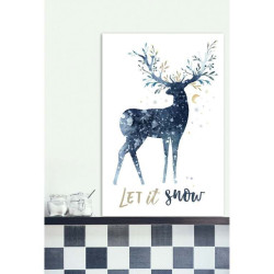 LET IT SNOW poster