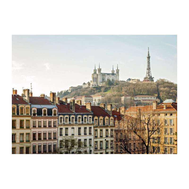 LYON FOURVIERE poster - Landscape and nature poster