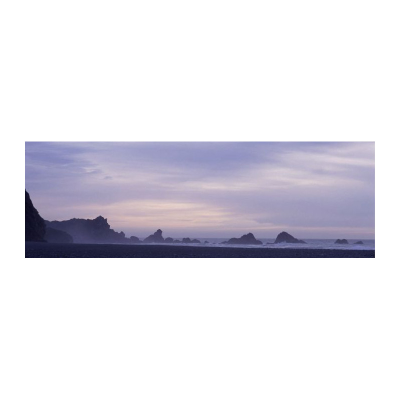 MAUVE MORNING poster - Sea and ocean poster