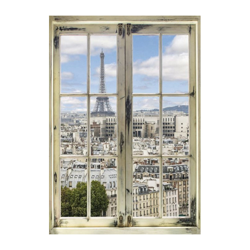 A LOOK AT PARIS poster - Trompe l oeil poster