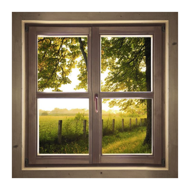 VIEW OF THE COUNTRYSIDE poster - Trompe l oeil poster