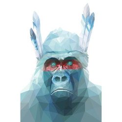 SILVER GORILLA poster