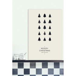 GRAPHIC CHRISTMAS TREES poster