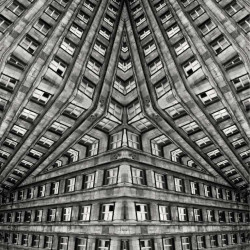 KALEIDOSCOPIC BUILDING poster