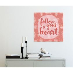 FOLLOW YOUR HEART poster