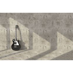 GUITAR ON THE WALL poster