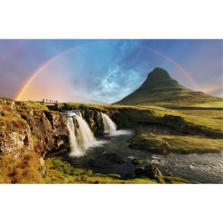 KIRKJUFELLSFOSS ICELAND Poster