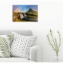 KIRKJUFELLSFOSS ICELAND Poster