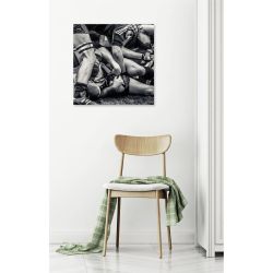 RUGBY Canvas print