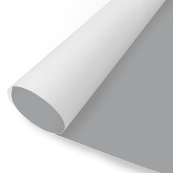 Rollo de papel pintado liso gris oscuro de 10 m