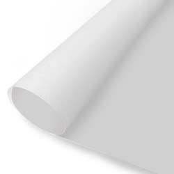 Rollo de papel pintado liso gris perla de 10 m