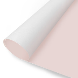 Rollo de papel pintado liso rosa de 10 m