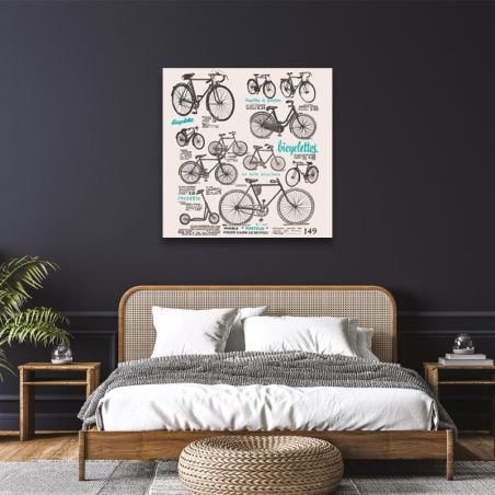 Canvas print VELOCIPEDE