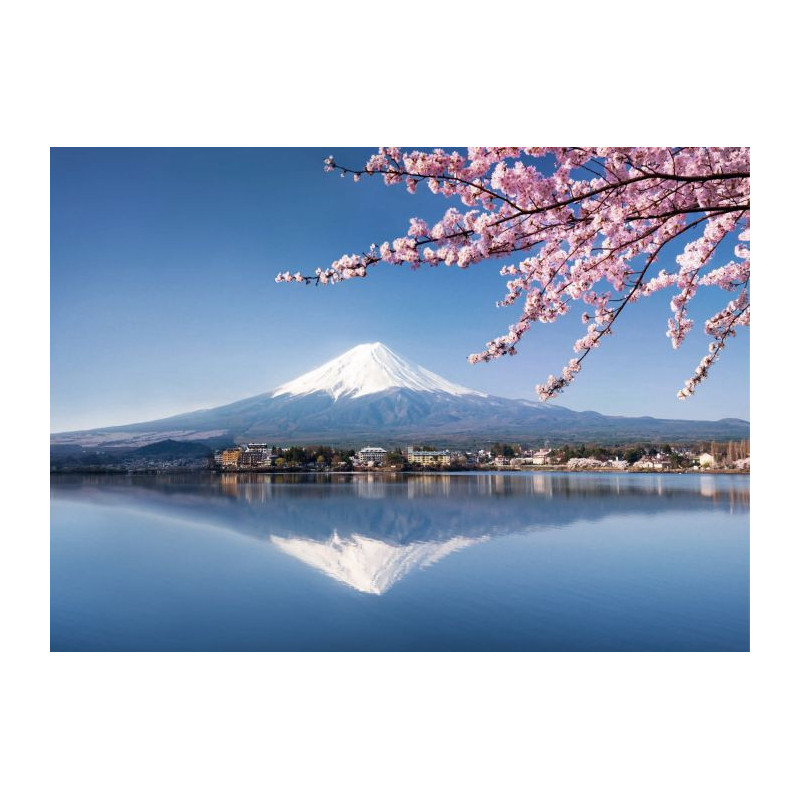 Tableau Japonais Cerisier et Mont Fuji