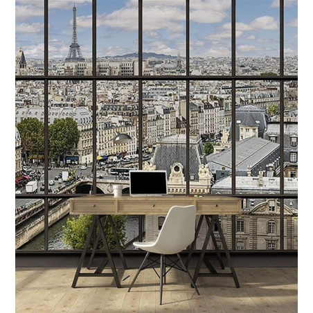 Papier peint panoramique PARIS LA SEINE