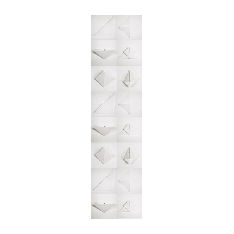 Papel pintado PLEGABLE - Tira unica de papel pintado