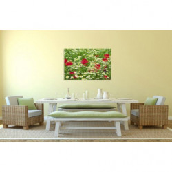 FLOWERING PRES Canvas print