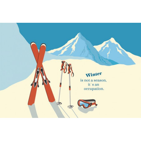 SKI Poster