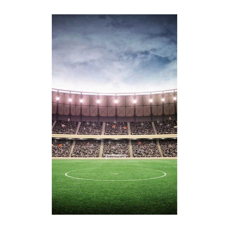 FOOTBALL STADIUM Wall hanging - Trompe l oeil wall hanging