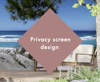 Which privacy screen design should you opt for?