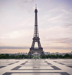 Papel pintado urbano de la Torre Eiffel